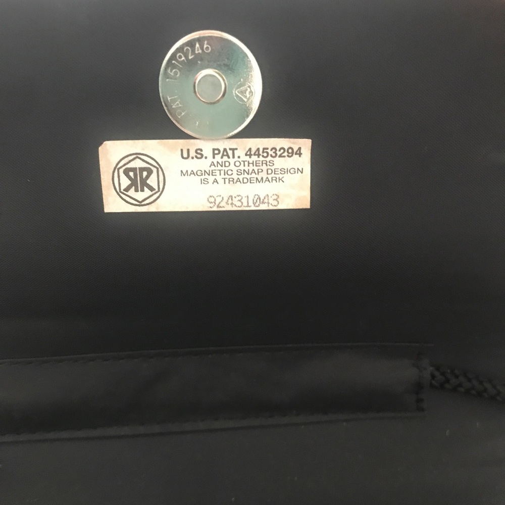 Vintage Black Satin Embellished Evening Bag Crossbody - Picture 2 of 7